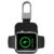 Portable Mini Key Chain Fast Wireless Charger for Apple Watch – Black