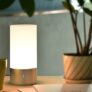 Alfawise WL32 Dimmable RGBW Bluetooth Speaker Bedside Lamp 16 Million Color / 360-degree Touch Sensing – WHITE