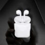 TWS – I9S Bluetooth Headset Mini Sports Ears Earbud Stereo – MILK WHITE