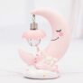 Creative Girl Heart Unicorn Moon Dream Night Light – Pink