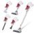Dibea DW200 Pro Cordless 2 in 1 Hand-held Stick Vacuum Cleaner – White