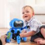Gocomma Upgrade 963 DIY Assembly Electric Robot Induction Educational Toy – Dodger Blue