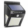 30-LED Solar Body Sensor Waterproof Wall Light – Black