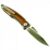 Exquisite Wooden Handle Small Sand Folding Knife – Platinum