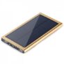 Solar Power Bank with LCD Light for Mobile Phone – Gold