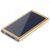 Solar Power Bank with LCD Light for Mobile Phone – Gold