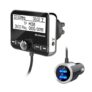 Alfawise DAB FM Radio High Fidelity Digital Car Audio Bluetooth System – Black