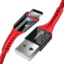 TIEGEM USB Type C Cable for Samsung Galaxy S9 Note 8 9 USB C Quick Charge Cable