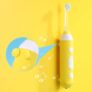 Alfawise YS009 Brosse à Dents Sonique Électrique de Musique Intelligent pour Enfants – Jaune