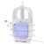 Beamday SB – 6082 2-in-1 Electric Mosquito Killer Lamp Swatter Bug Zapper – White