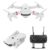 DJ – 1 2.4G Folding RC Drone RTR – White 720p 3 batteries