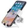 Gocomma 10W QI Wireless Fast Charger Car Mount Holder – White 2pcs