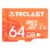 Teclast High Speed Waterproof Micro SD / TF Card UHS – 1 U1 – Light Salmon 64GB