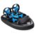 JJRC H36F RC Drone + Hovercraft Land Mode Multi-function 3-in-1 Toy – Dodger Blue 3 Batteries