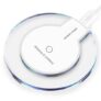 K9 Wireless Charger Transparent Base Quick Charging – White