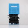 Intelligence Labyrinth Multilayer Ball 3D Cube Toy – Blue
