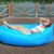 Square-headed Air Inflatable Travel Lazy Sofa – Light Blue