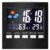 Multi-function Electronic Weather Temperature Humidity Clock – Black