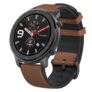 Huami GTR Smart Watch 47mm 50 Meters Waterproof, 12 Sports Modes – Brown Aluminum Alloy Case