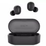 QCY T2S Bluetooth 5.0 Binaural In-ear Earphones Wireless Earbuds ( T2C Upgrade Verison / Adding Wireless Charging ) – Black