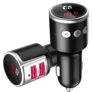 Tecney BC33 Bluetooth 4.2 FM Transmitter Car Charger – Black