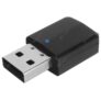 Gocomma 2-in-1 Bluetooth 5.0 Mini USB Transmitter / Receiver Adapter – Black