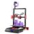 Alfawise U50 DIY FDM 3D Printer 3.5 inch Touch Screen – Black EU Plug (entrepot EU）