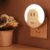 CH001 Light Sensing Control Socket LED Night Light – White EU