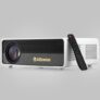 Alfawise Q9 BD1080P 40-300 inch Mirroring Screen 4K Smart Projector with High Brightness – White Basic
