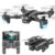 SG901 4K 2.4G WiFi Foldable RC Quadcopter with Adjustable Wide-angle Camera Optical Flow Positioning RTF – Black 4K with Storage Bag