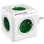 Gocomma 1100 Magic Cube 5 Socket EU Plug 3680W Travel Charger – Green 5 EU