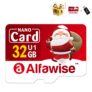 Alfawise Christmas Fun Edition Micro SD TF Card 3 In 1 32GB High Speed Memory Card Pack – Multi 32GB U1HC