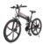 Alfawise X2 Lightweight Electric Bicycle Smart Folding Bike EU Plug – Black