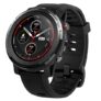 Amazfit Stratos 3 Smart GPS Sports Watch 1.34 inch Screen 5ATM Waterproof Multi-sports Modes BioTracker Heart Rate Monitor MP3 Player – Black