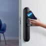 Aqara N100 Smart Door Lock Fingerprint Bluetooth Password Unlock Works with Mijia HomeKit Smart Linkage with Doorbell Feature from Xiaomi youpin – Black