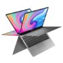 Teclast F6 Plus 13.3 inch Convertible Laptop 8GB 256GB 360° Flip-and-fold FHD IPS Display Touch Screen Intel N4100 Chip 38Wh（10000mAh / 3.8V）Battery – Cloudy Gray