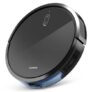 Lenovo E1 Gyroscope Navigation System Robot Vacuum Cleaner Auto Recharge APP Control – Black EU Plug