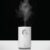 Bilikay M107 700ml Ultrasonic Electric USB Home Air Mist Humidifier Essential Oil Diffuser Atomizer Bear for Large Room with Colorful Night Light – Milk White
