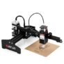 Ortur Laser Master 15W Desktop Laser Engraver Cutter Laser Engraving Machine 32-bit Motherboard LaserGRBL Control Software Easy to Install – Black US Plug 15w