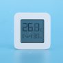 Mijia LYWSD03MMC Bluetooth 4.2 Household Thermometer Hygrometer Second Generation Wireless Smart Electric Digital Display Intelligent Linkage Baby Mode Work with Mijia APP – White 1pc