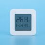 Mijia LYWSD03MMC Bluetooth 4.2 Household Thermometer Hygrometer Second Generation Wireless Smart Electric Digital Display Intelligent Linkage Baby Mode Work with Mijia APP – White 1pc