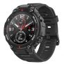 Amazfit T-Rex Outdoor Smart Watch 1.3 inch AMOLED Color Screen 20 Days Battery Life 5 ATM Waterproof 14 Sports Modes 12 Military Certifications Dual GPS System Global Version – Carbon Fiber Black 1500