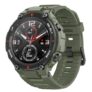 Amazfit T-Rex Outdoor Smart Watch 1.3 inch AMOLED Color Screen 20 Days Battery Life 5 ATM Waterproof 14 Sports Modes 12 Military Certifications Dual GPS System Global Version – Army Green