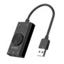 ORICO SC2-BK USB Multi-function Drive-free External Sound Card – Black