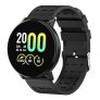 Gocomma 119Plus Sports Pedometer Heart Rate Smart Watch Dual Color Strap Smartwatch – Black