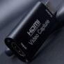 AY103 USB Video Capture Card Suitable for Switch / Ps4/ Xbox / Notebook – Black