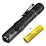 NITECORE MH12 V2 1200LM Classic Direct Charge Almighty Small Straight Flashlight – Black