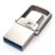 EAGET CU20 2-in-1 Mobile Phone Computer Flash Drive Type-C3.1 Interface Efficient Transmission Mini Flash Drive Memory Stick – Silver 64GB