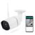 Stalwall N648 Smart Home Security HD 1080P WiFi IP Camera with AI Humanoid Detection Infrared Night Vision Two-way Talk H.265 Encoding Format – White