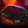 Multi-angle Adjustable Mounting Notebook Radiator Laptop Cooling Fan – Black